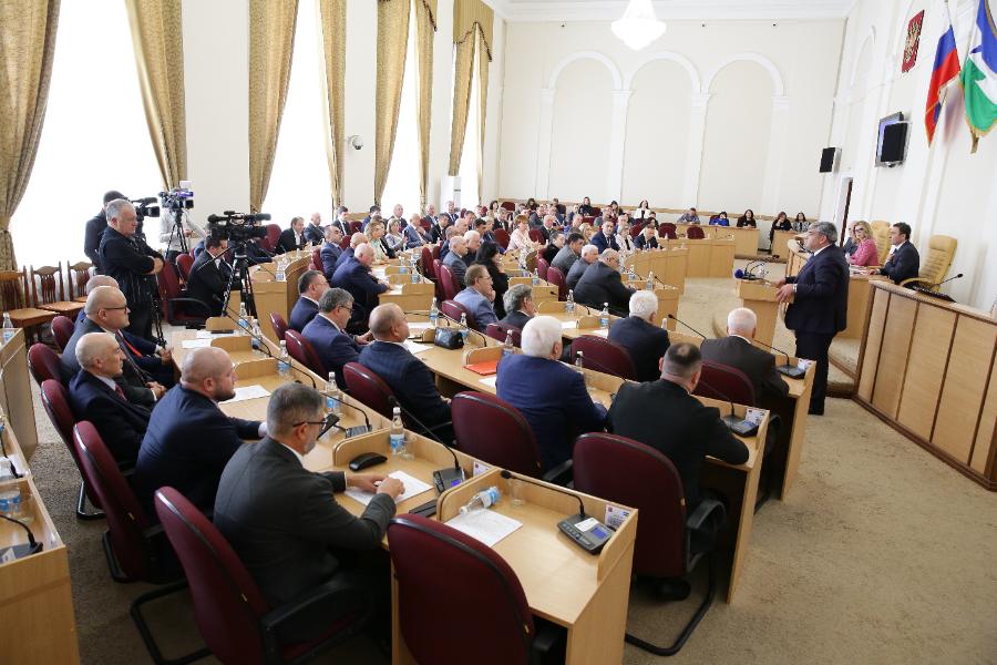 Глава КБР Казбек Коков принял участие в заседании Парламента КБР нового созыва